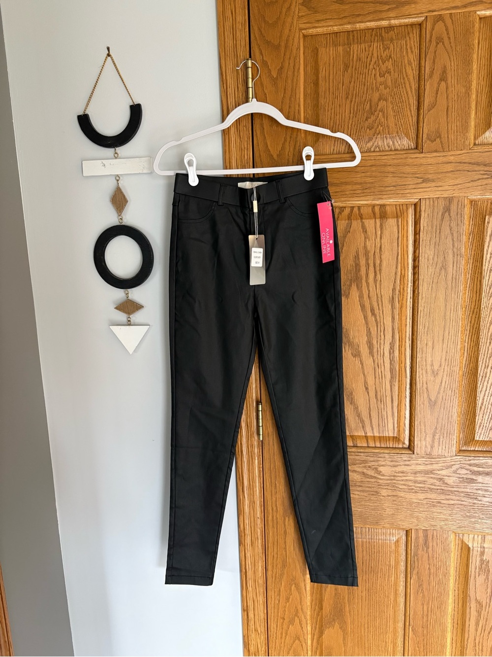 Women's Skinny Pants in Black by Worthington
